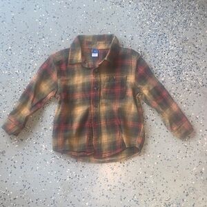 Old Navy Plaid Kids Shirt - Multicolor